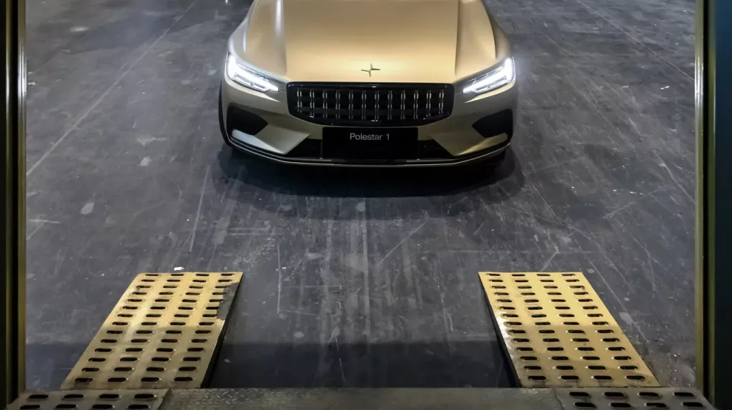 Polestar 1 is the first car that can be bought with art
