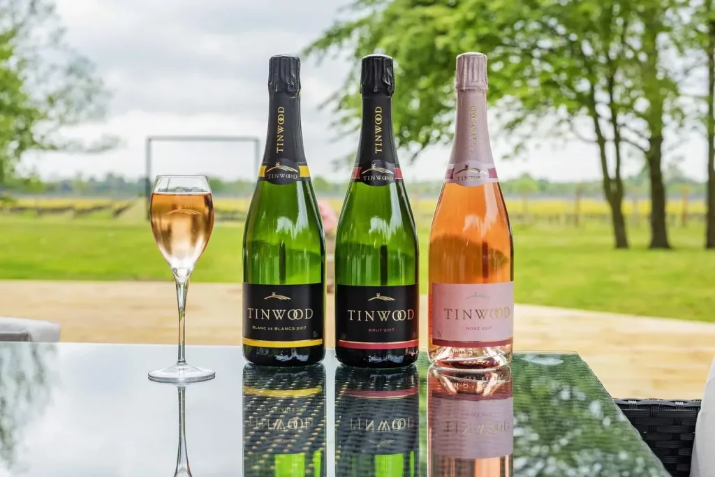 Fine English sparkling wine from the Tinwood Estate
